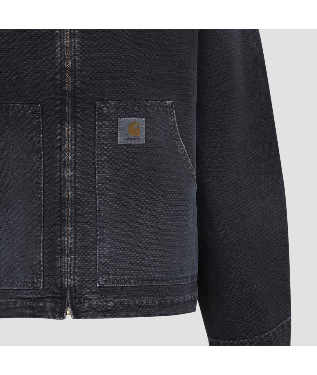 CARHARTT WIP Черная хлопковая куртка, фото 6