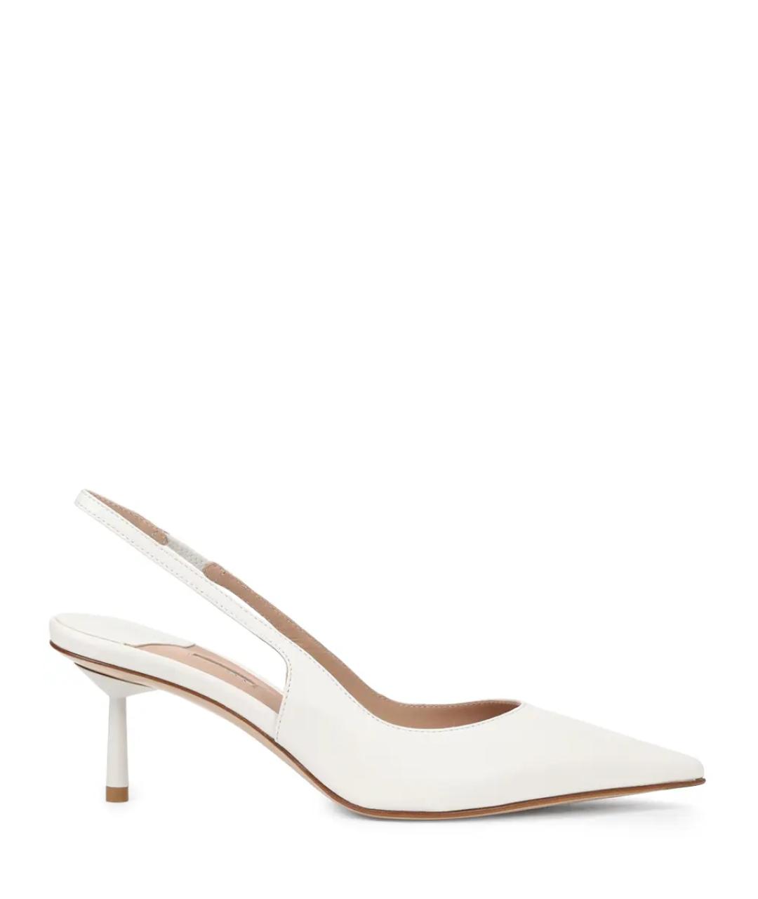 LE SILLA Белые кожаные туфли, фото 1
