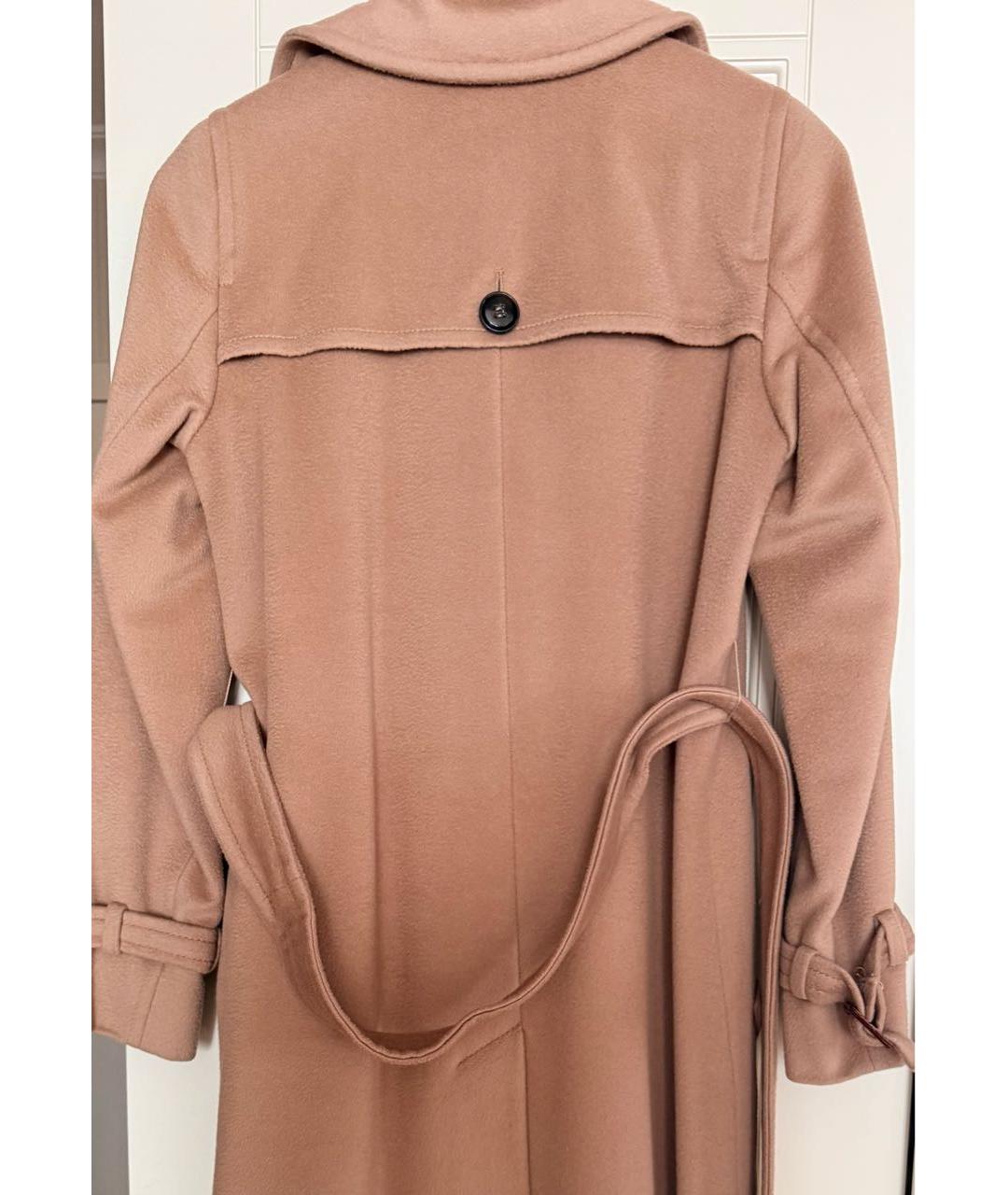 MAX MARA Белое льняное пальто, фото 2