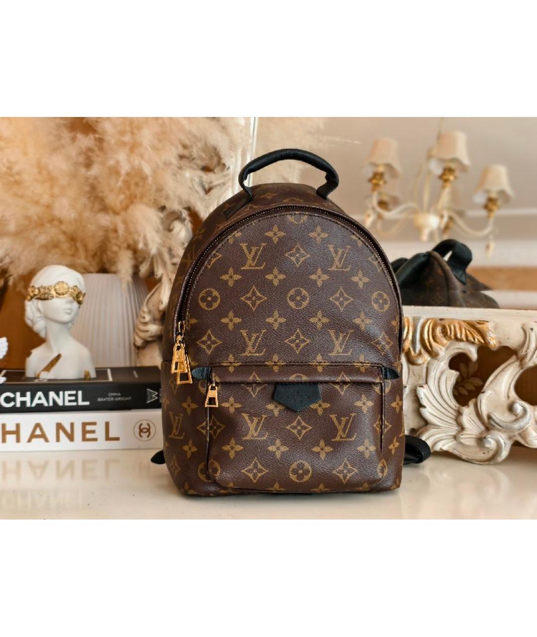LOUIS VUITTON Коричневый рюкзак, фото 10