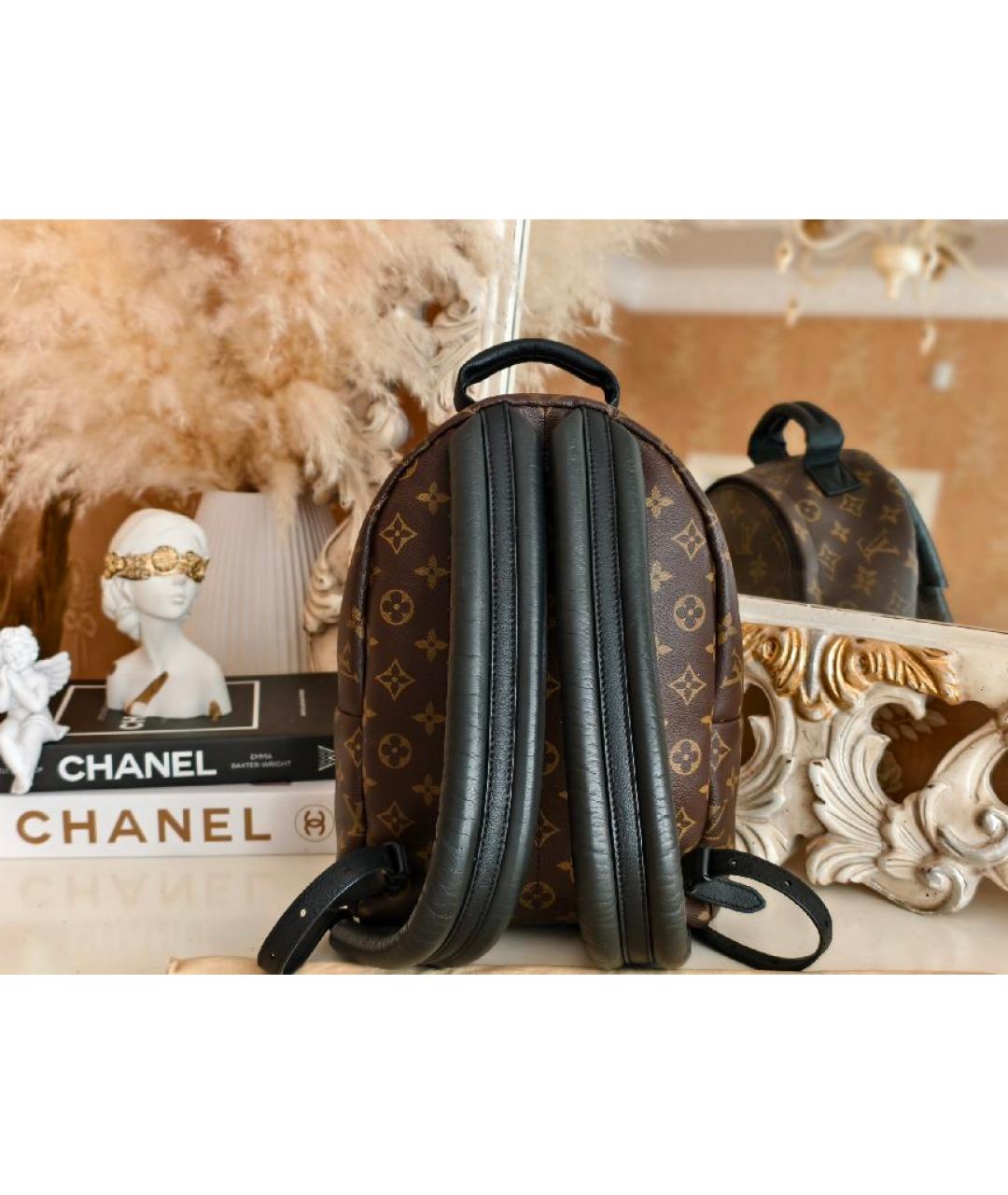 LOUIS VUITTON Коричневый рюкзак, фото 3