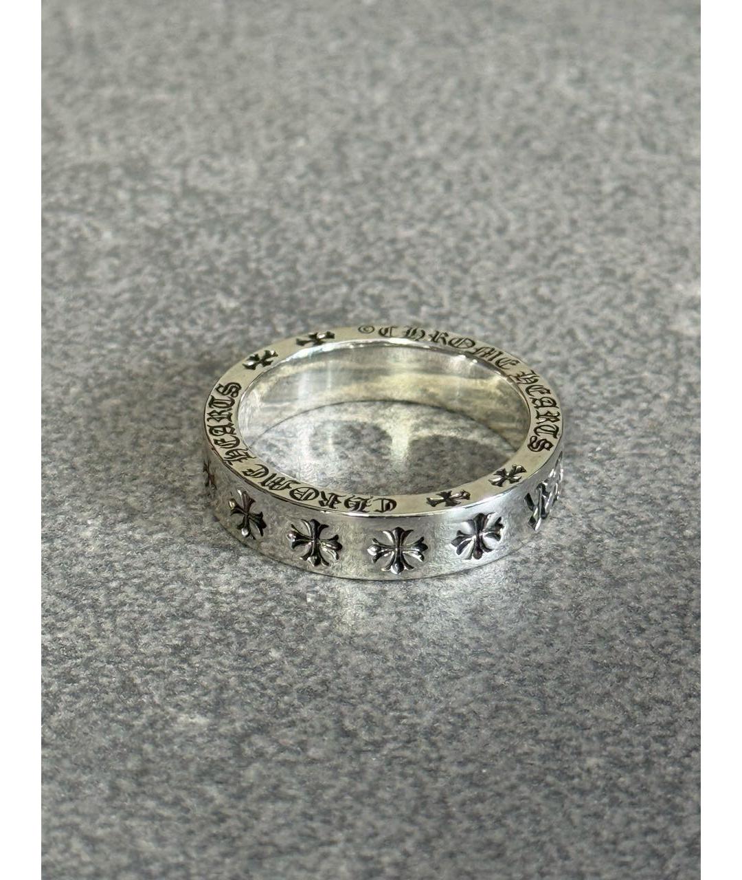 CHROME HEARTS Серебряное серебряное кольцо, фото 2