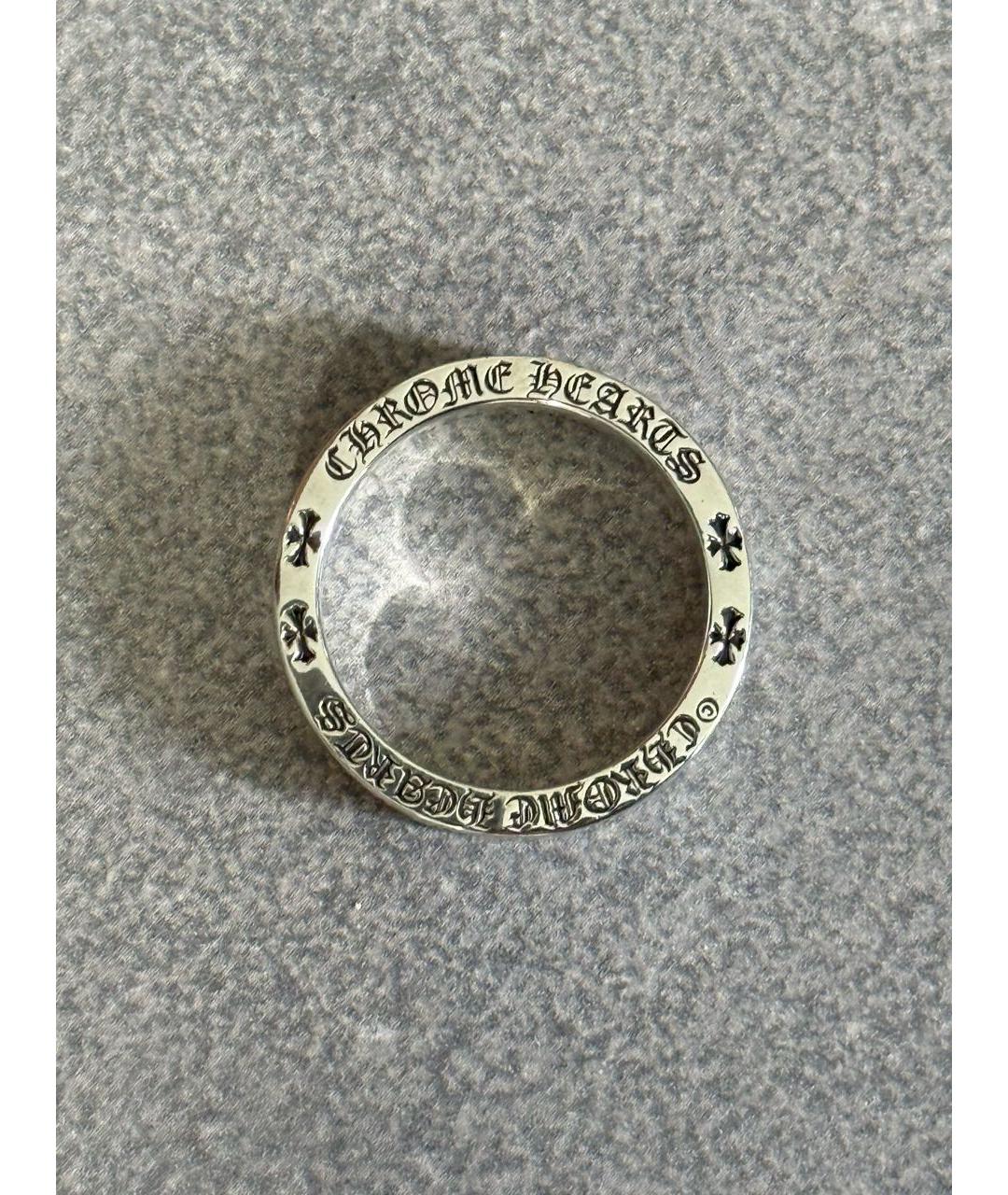 CHROME HEARTS Серебряное серебряное кольцо, фото 4
