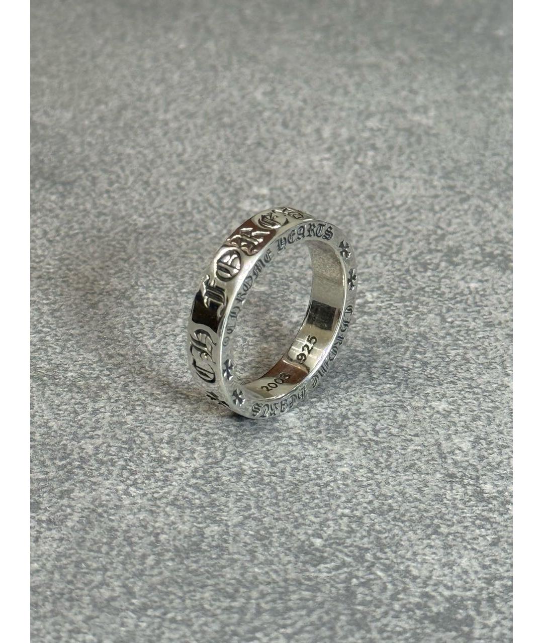 CHROME HEARTS Серебряное серебряное кольцо, фото 5