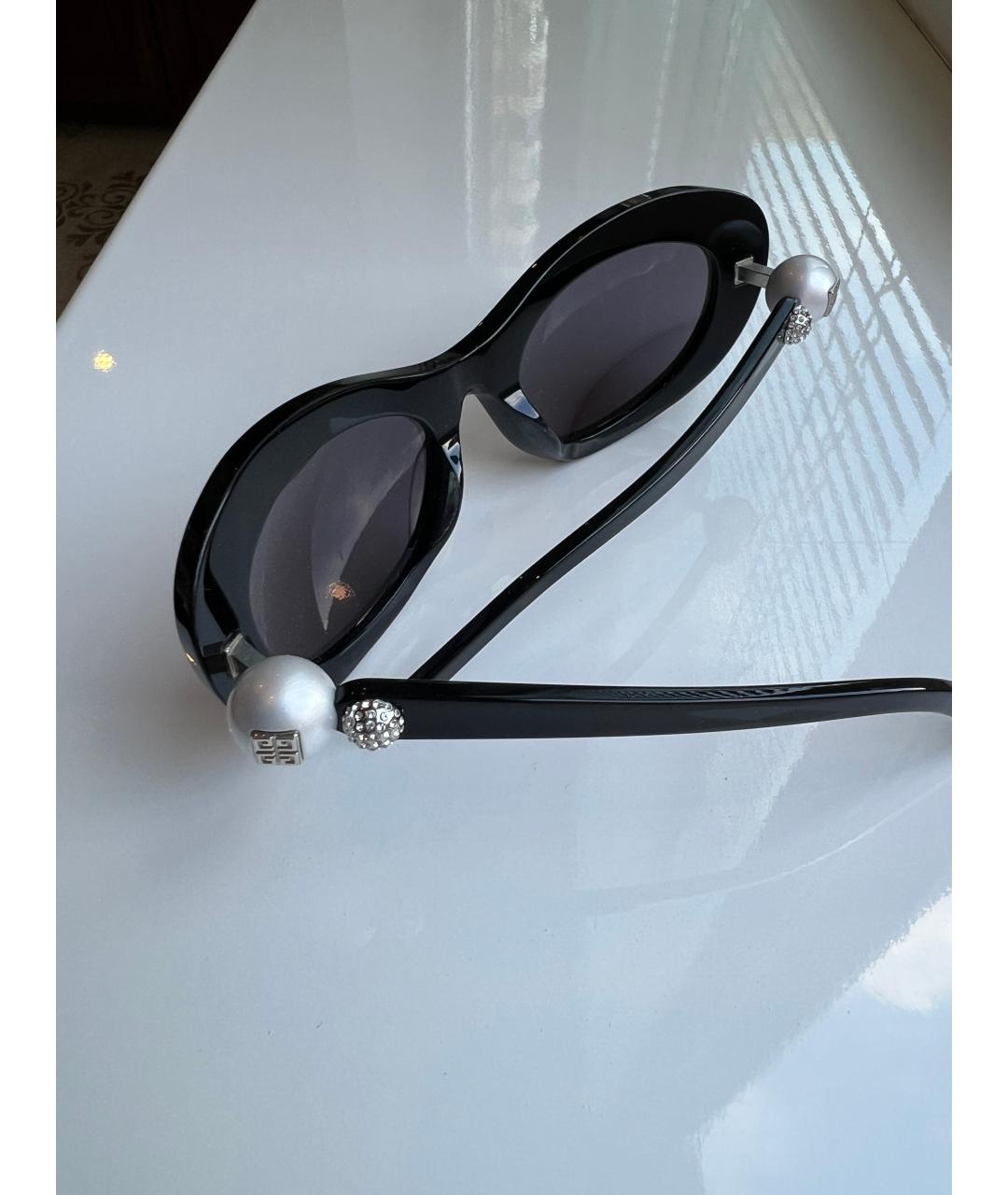 GIVENCHY Черные пластиковые солнцезащитные очки, фото 2