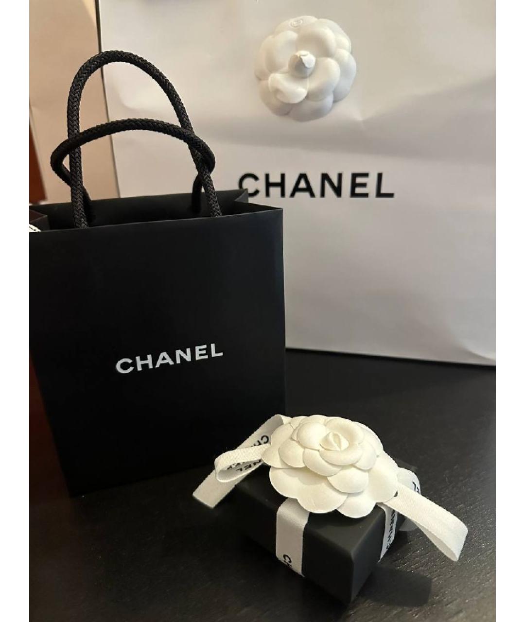 CHANEL Серебряные металлические серьги, фото 6