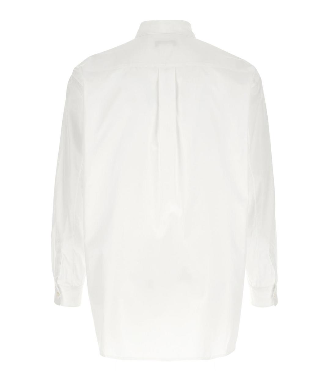 COMME DES GARÇONS HOMME PLUS Белая хлопковая классическая рубашка, фото 2