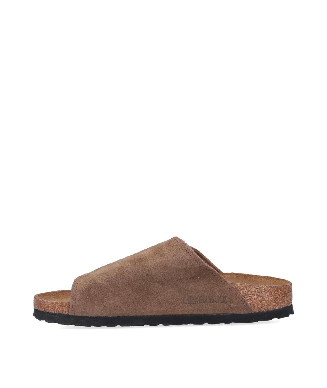 BIRKENSTOCK Коричневые замшевые сандалии, фото 3