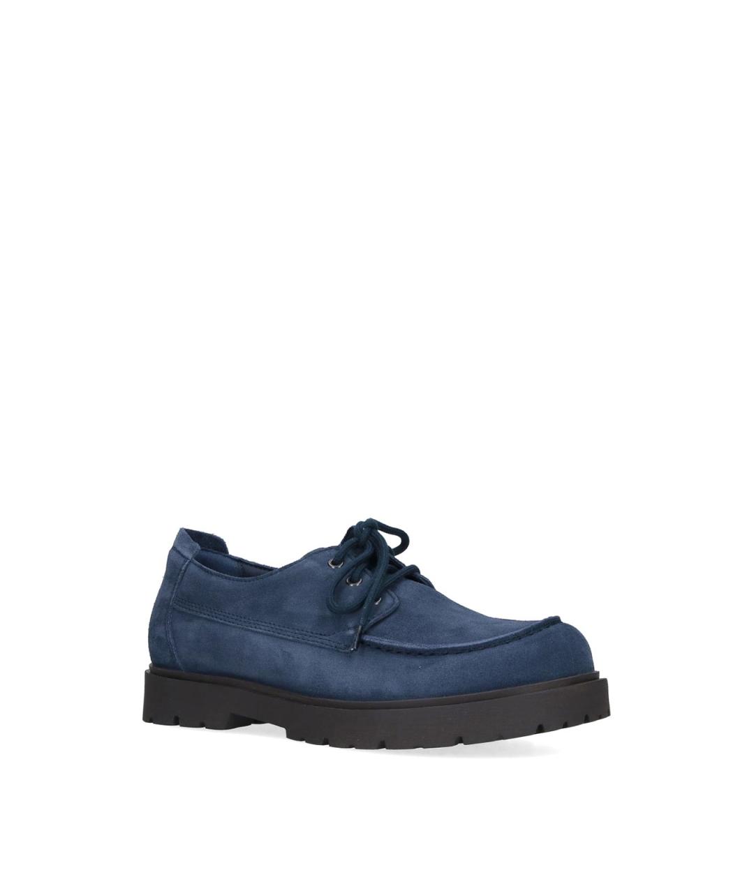 BIRKENSTOCK Синие замшевые ботинки, фото 2