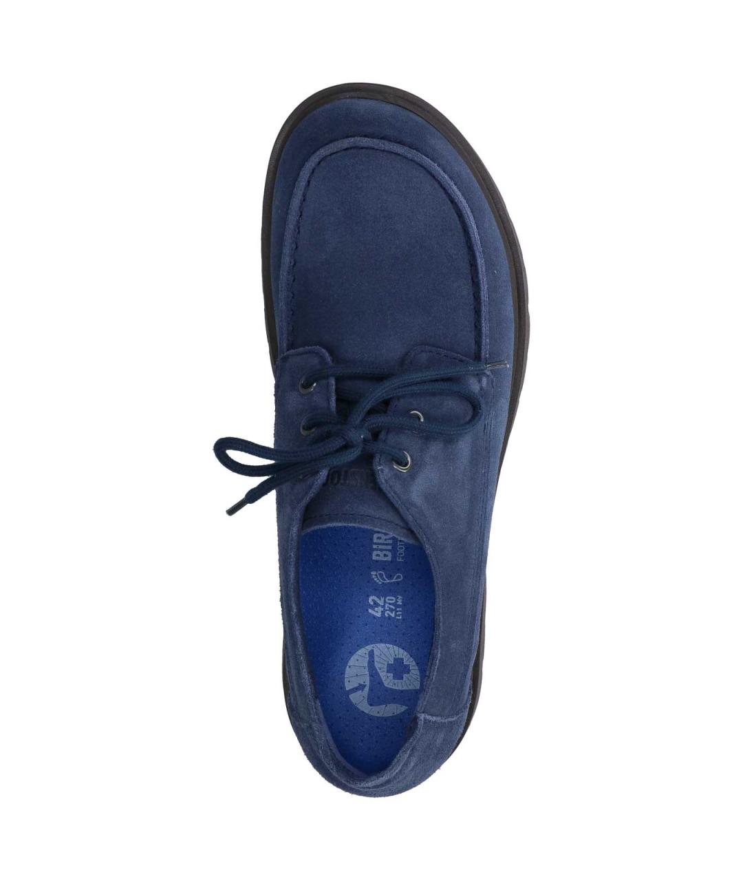 BIRKENSTOCK Синие замшевые ботинки, фото 5