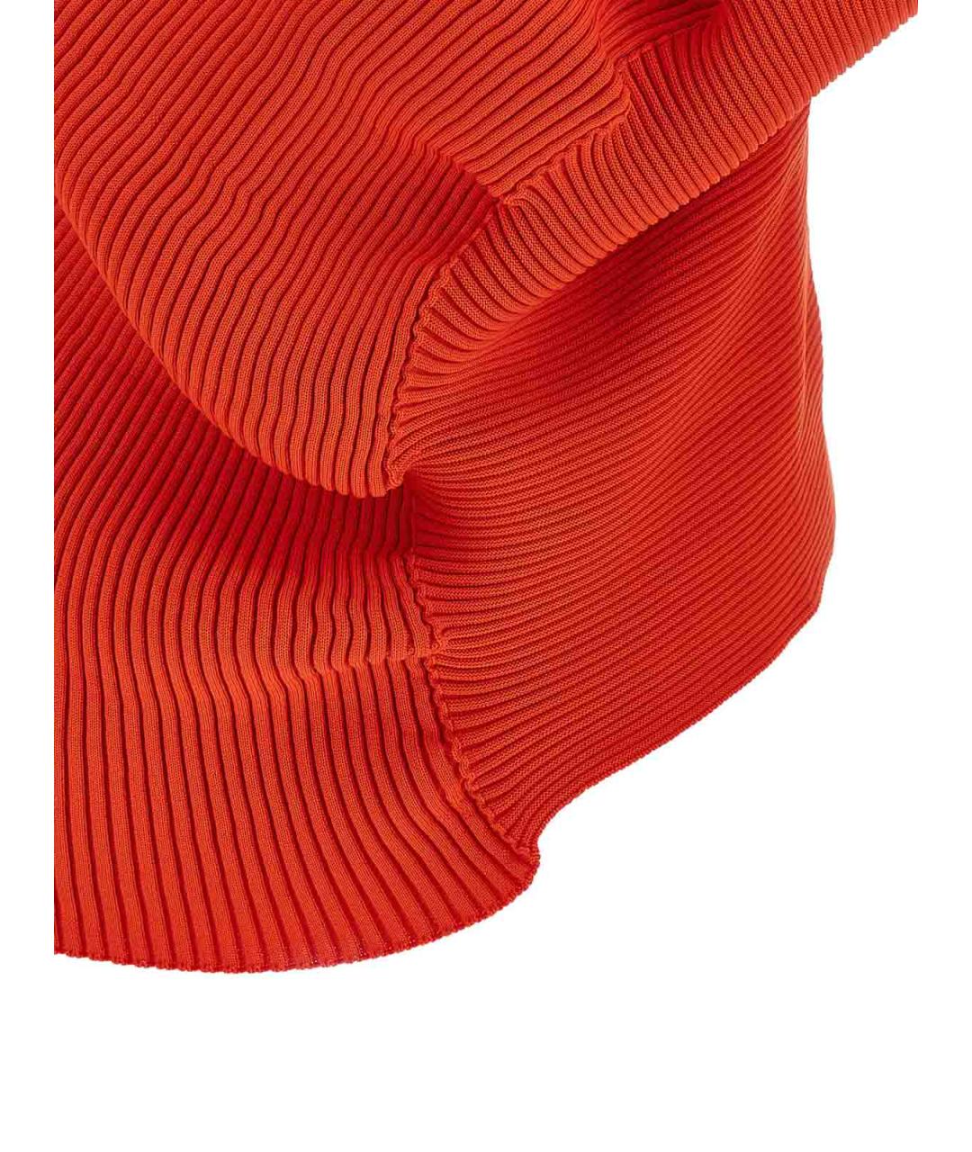 ISSEY MIYAKE Красная полиэстеровая футболка, фото 4