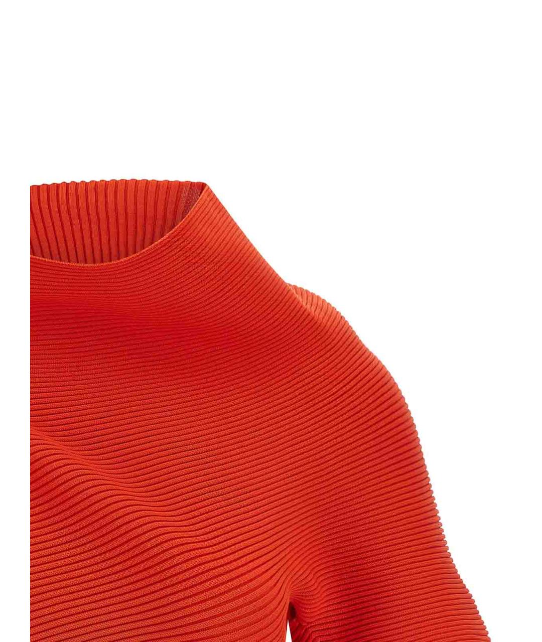 ISSEY MIYAKE Красная полиэстеровая футболка, фото 3