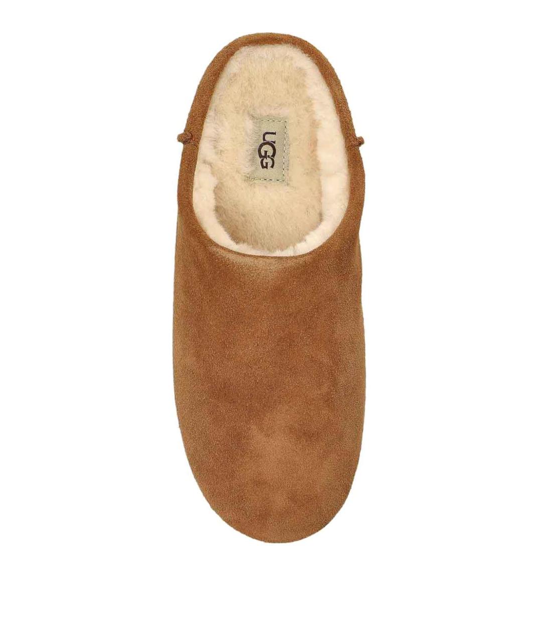 UGG Коричневые замшевые лоферы, фото 4