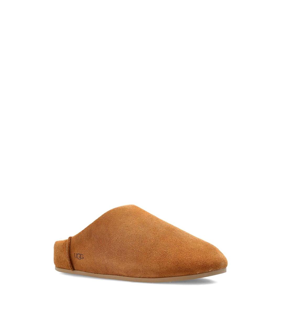 UGG Коричневые замшевые лоферы, фото 2