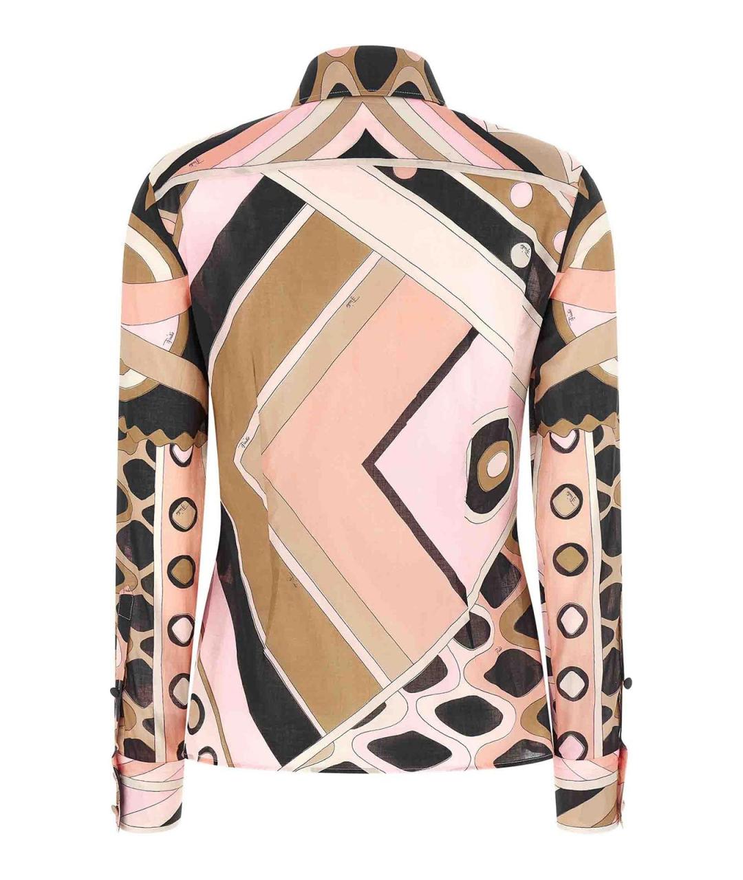 EMILIO PUCCI Мульти хлопковая рубашка, фото 2