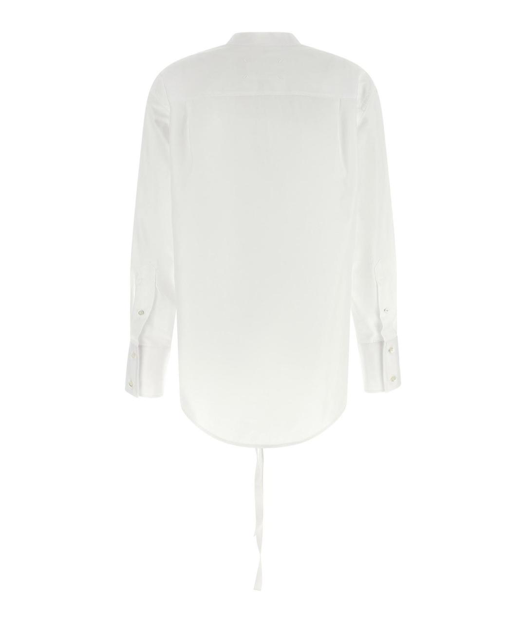 MAISON MARGIELA Белая хлопковая рубашка, фото 2