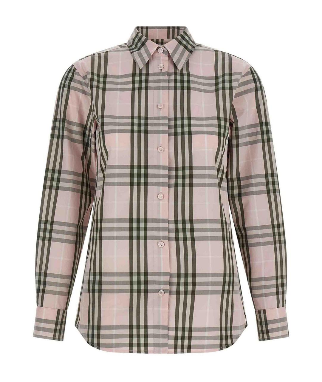 BURBERRY Мульти хлопковая рубашка, фото 1