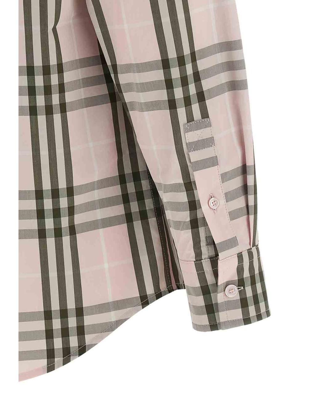 BURBERRY Мульти хлопковая рубашка, фото 4