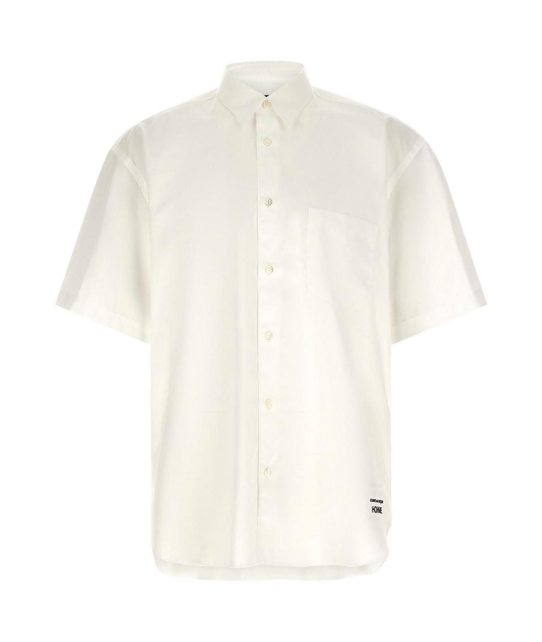 COMME DES GARÇONS HOMME PLUS Белая хлопковая классическая рубашка, фото 1