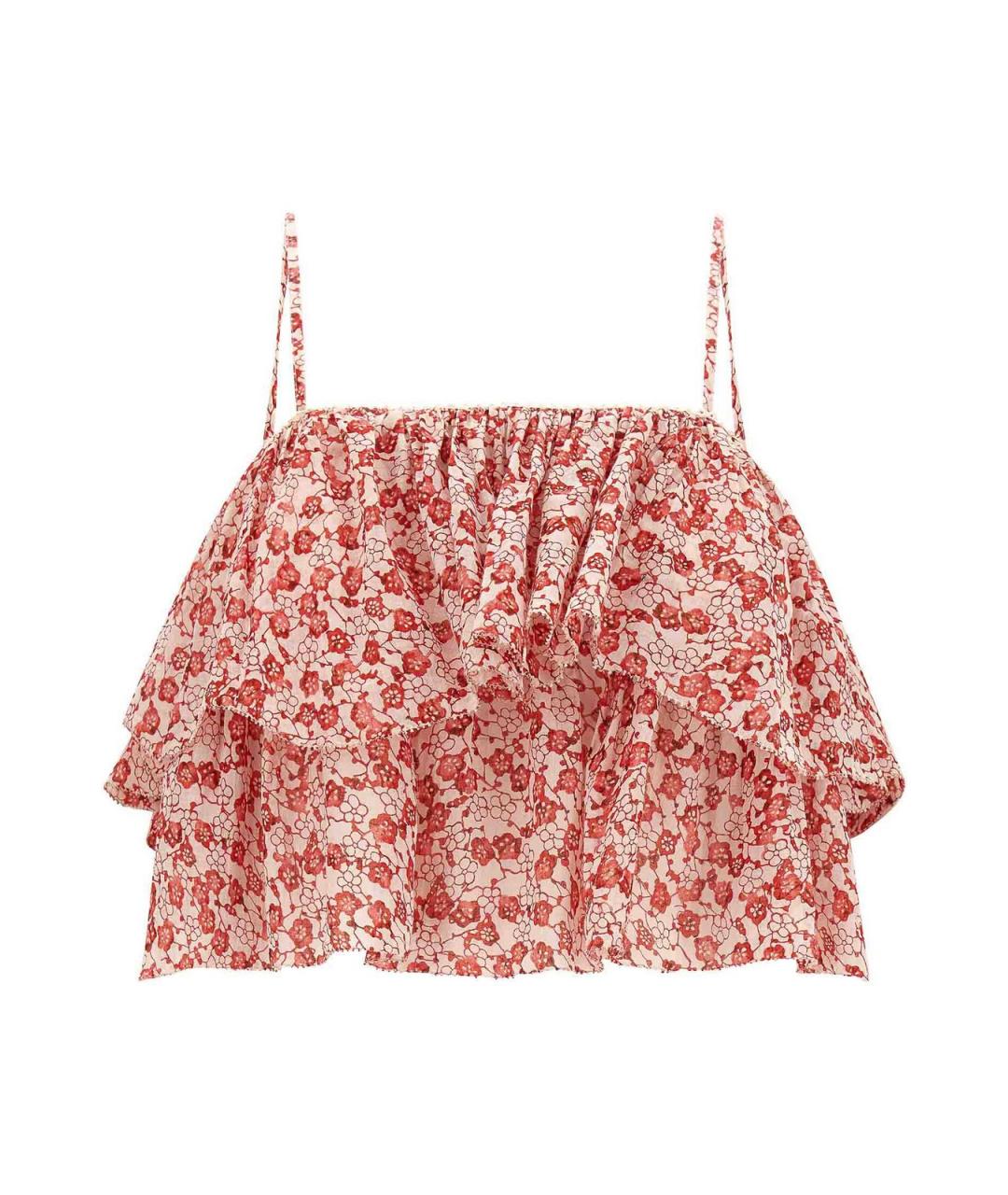 ISABEL MARANT Мульти хлопковая майка, фото 1