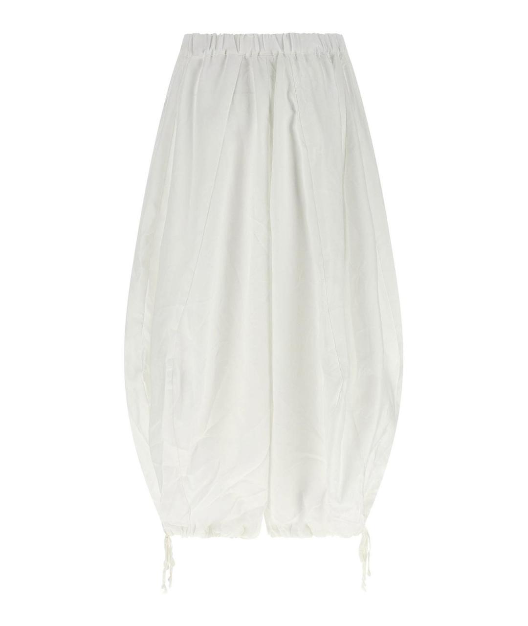 COMME DES GARÇONS Белые брюки широкие, фото 2
