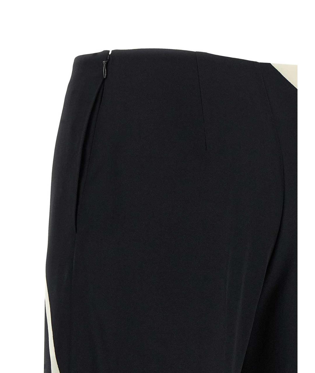 ALBERTA FERRETTI Мульти вискозные прямые брюки, фото 4