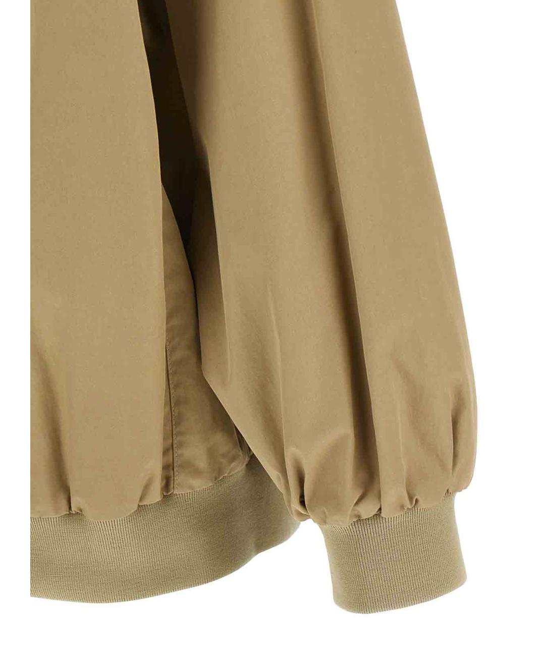 MM6 MAISON MARGIELA Бежевая хлопковая куртка, фото 4