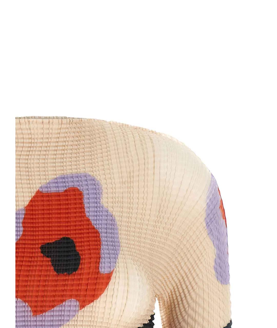ISSEY MIYAKE Бежевый полиэстеровый джемпер / свитер, фото 3