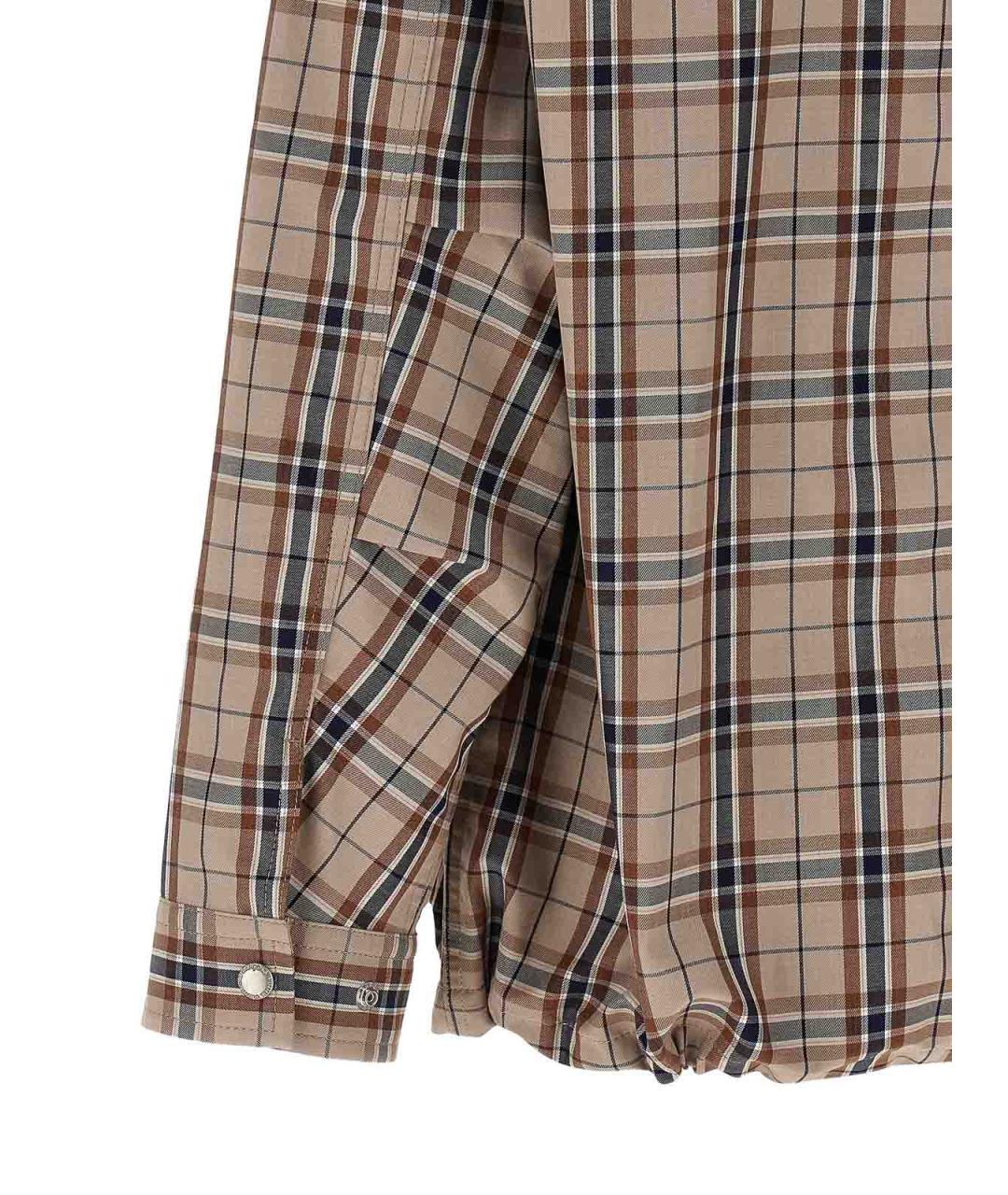 COMME DES GARÇONS HOMME PLUS Бежевая хлопковая кэжуал рубашка, фото 4