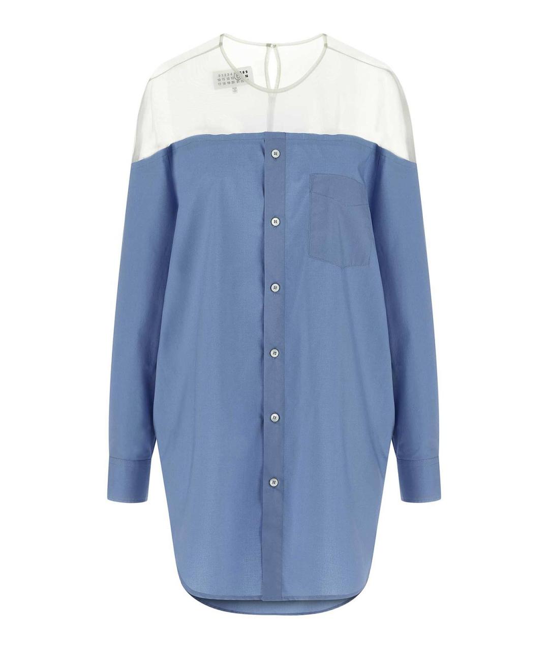 MM6 MAISON MARGIELA Мульти хлопковая рубашка, фото 1