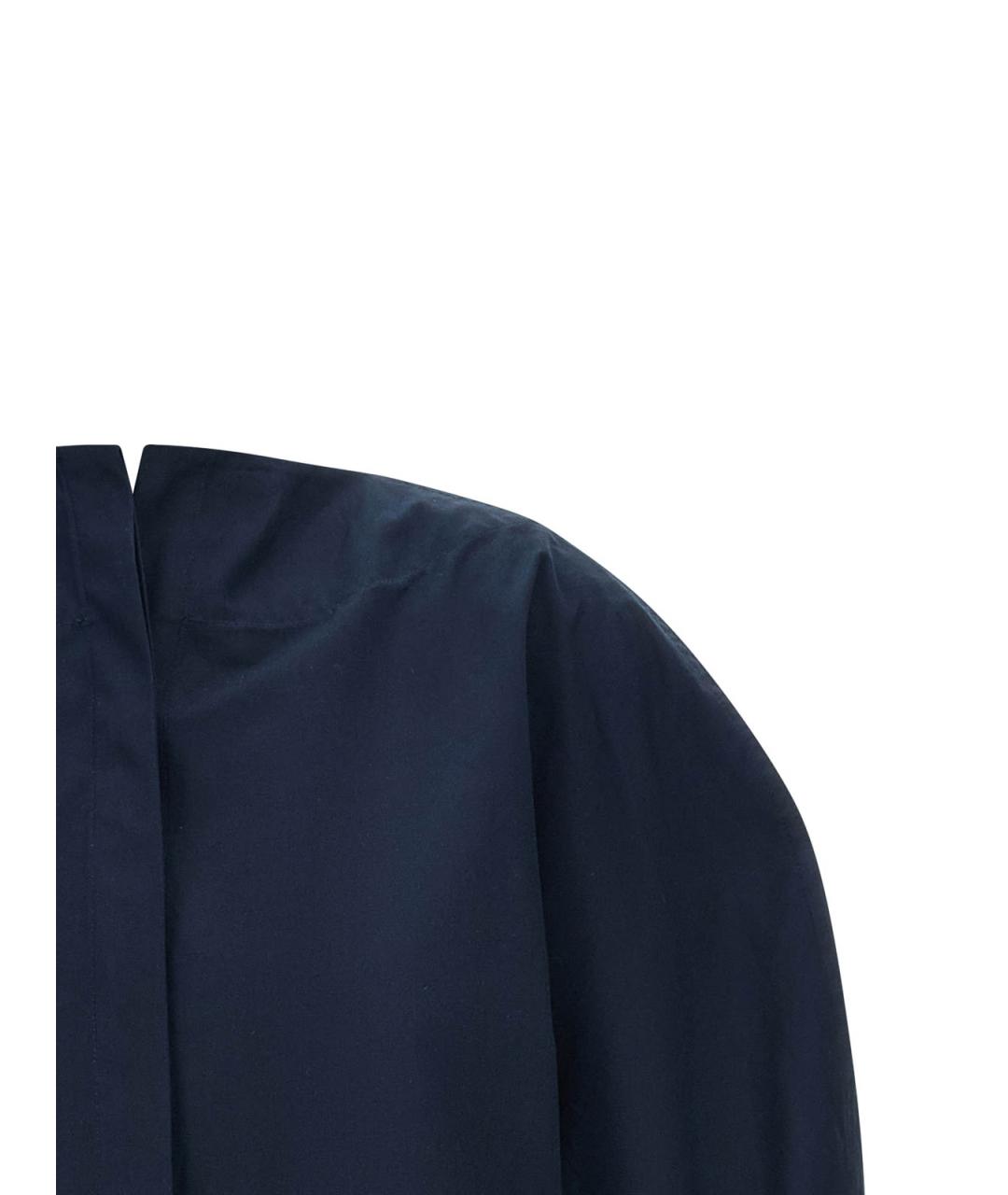 JACQUEMUS Синяя хлопковая рубашка, фото 3