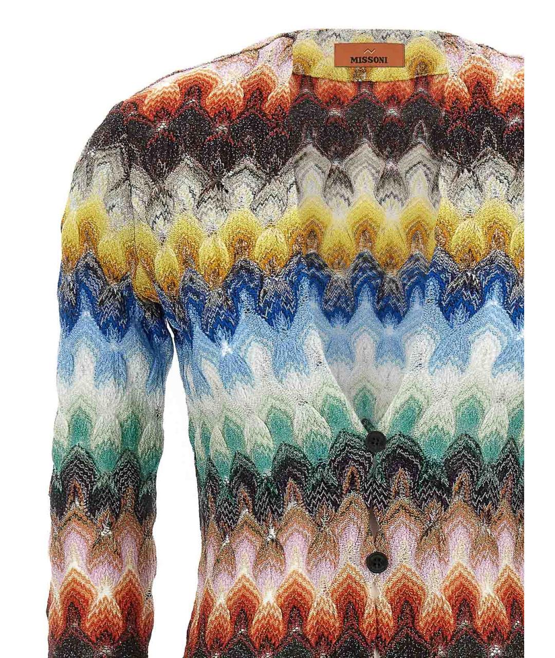 MISSONI Мульти вискозный кардиган, фото 3