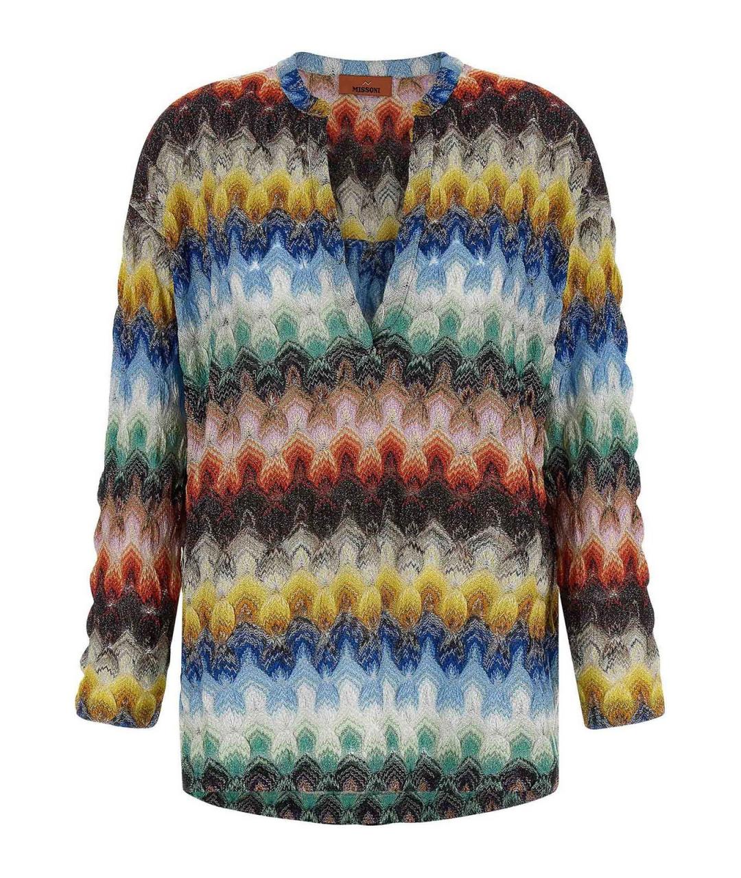 MISSONI Мульти вискозная рубашка, фото 1