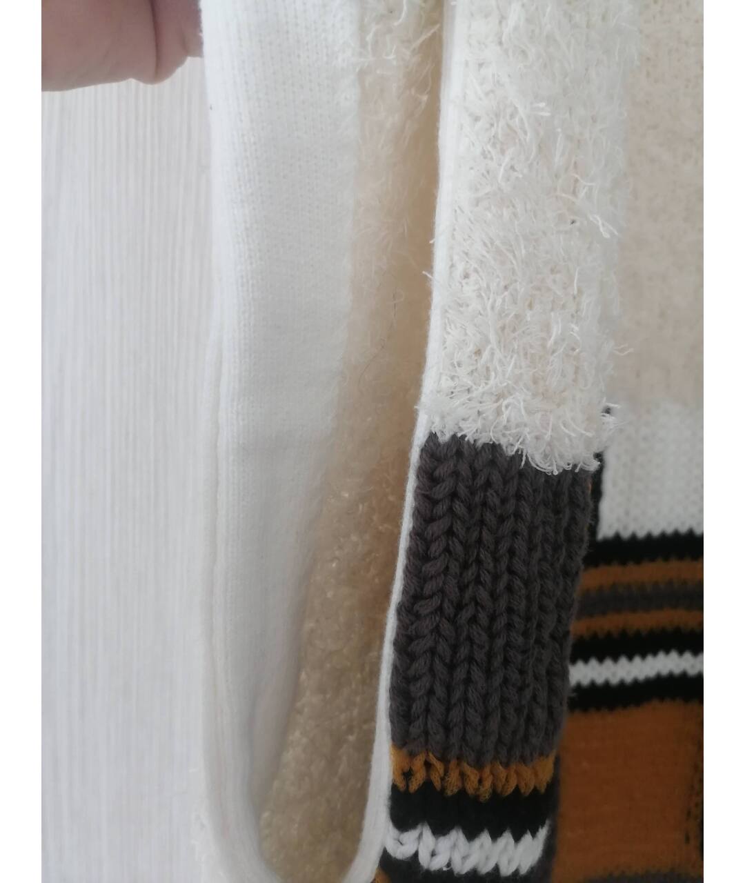 CLOSED Белый джемпер / свитер, фото 4