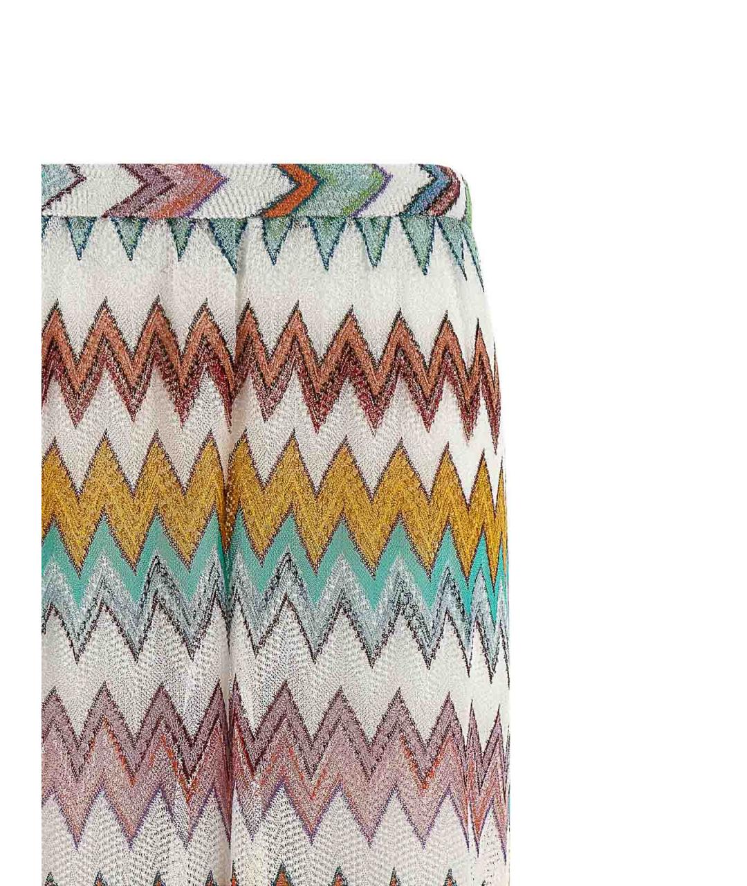 MISSONI Мульти вискозные прямые брюки, фото 3