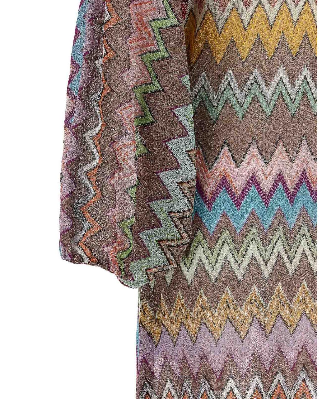 MISSONI Мульти вискозное повседневное платье, фото 4