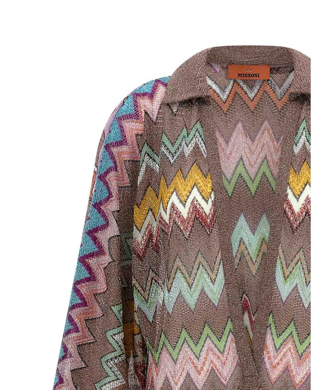 MISSONI Мульти вискозное повседневное платье, фото 3