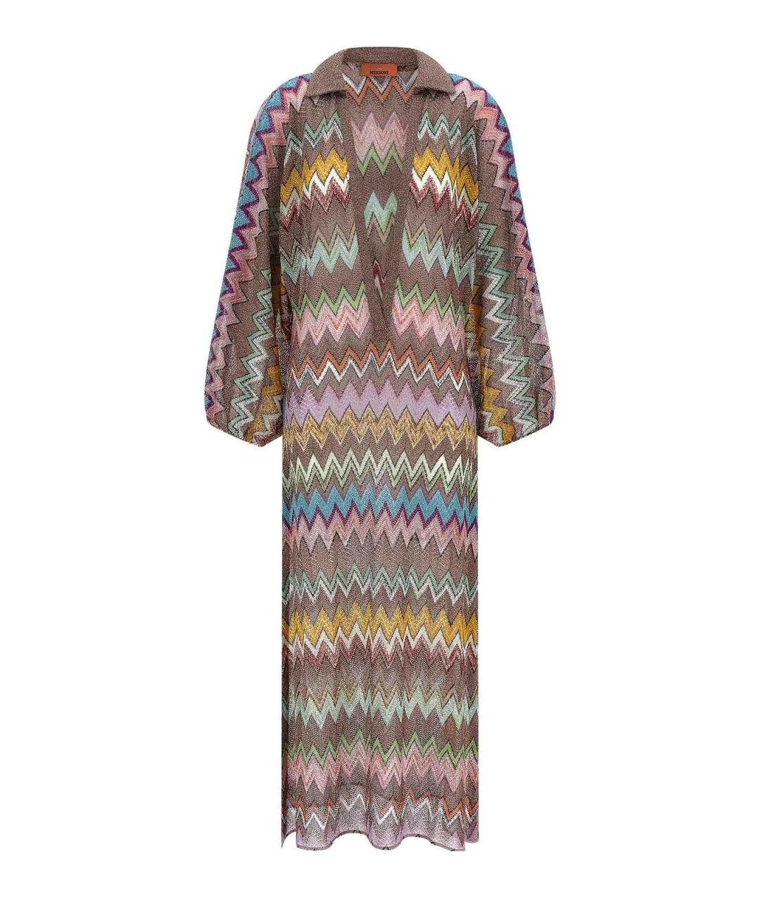 MISSONI Мульти вискозное повседневное платье, фото 1