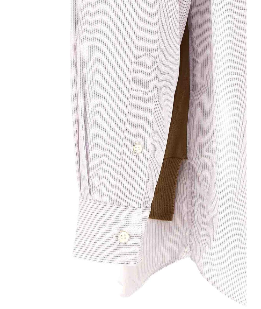 COMME DES GARÇONS HOMME PLUS Мульти хлопковая кэжуал рубашка, фото 4