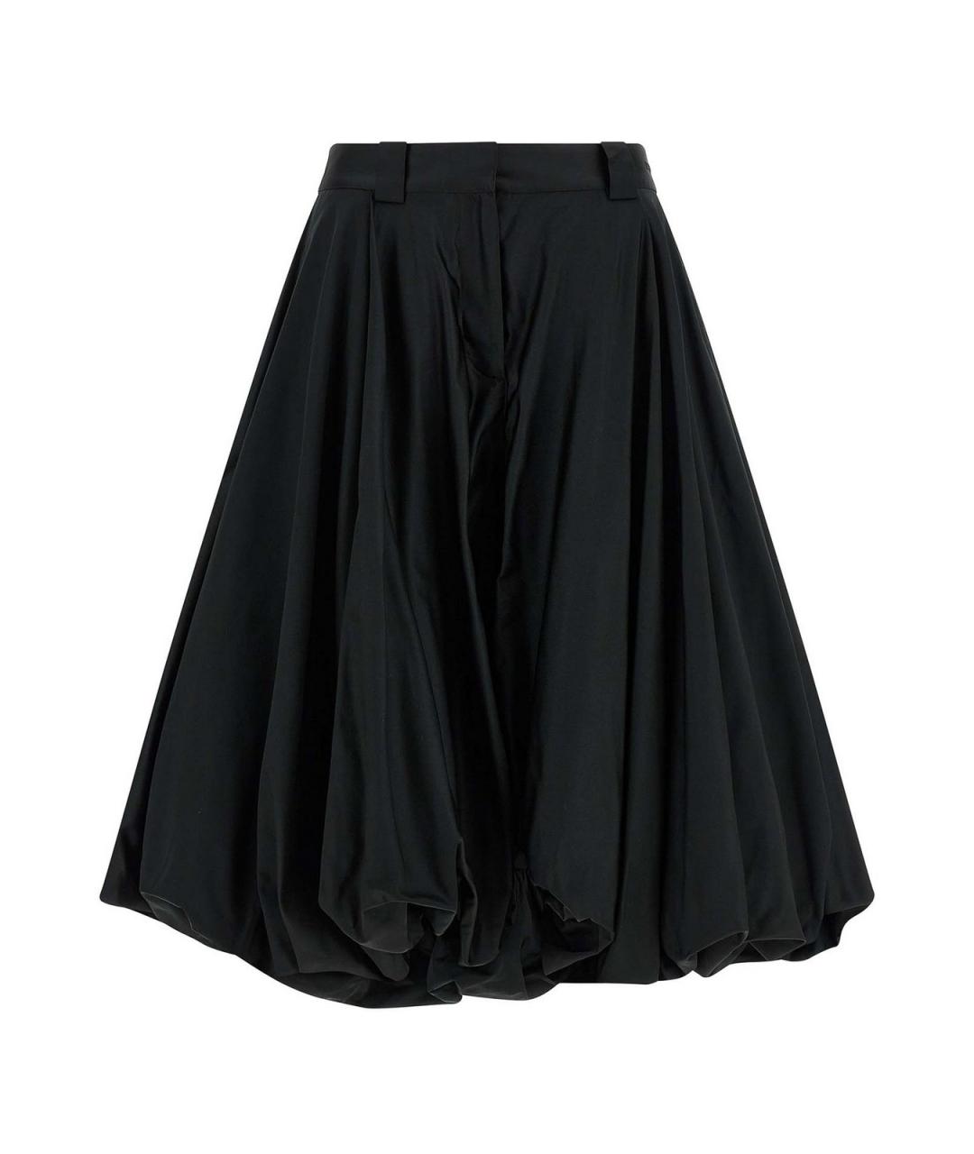 BALENCIAGA Черные шелковые шорты, фото 1