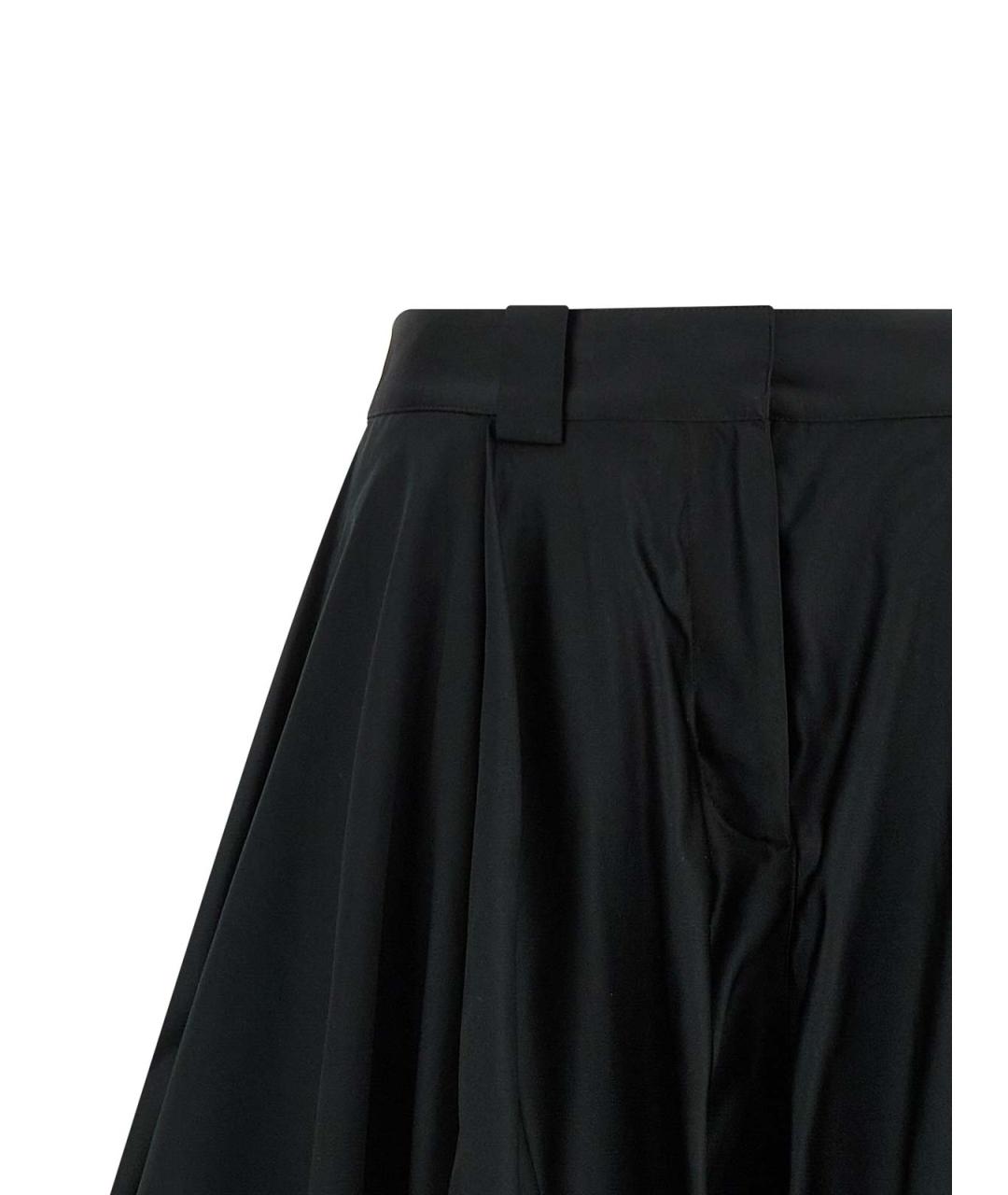BALENCIAGA Черные шелковые шорты, фото 3