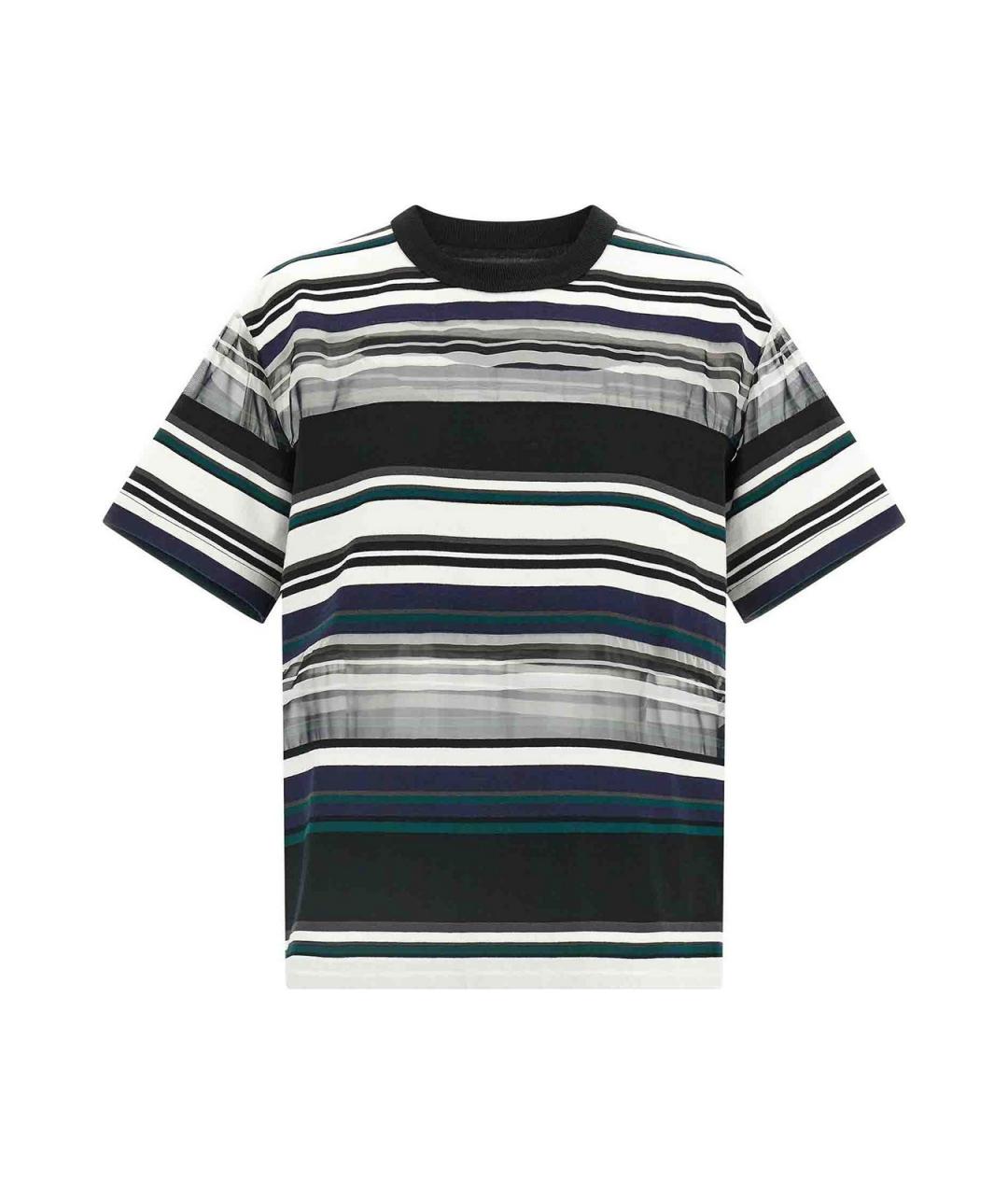 SACAI Мульти хлопковая футболка, фото 1