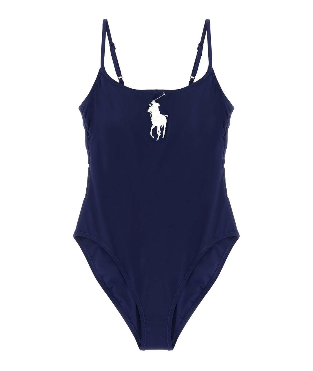 POLO RALPH LAUREN Синий полиамидовый купальник, фото 1