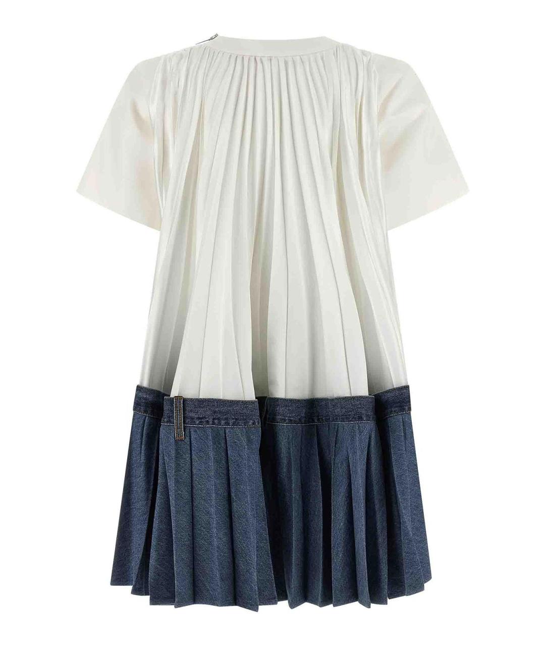 SACAI Мульти хлопковое повседневное платье, фото 2