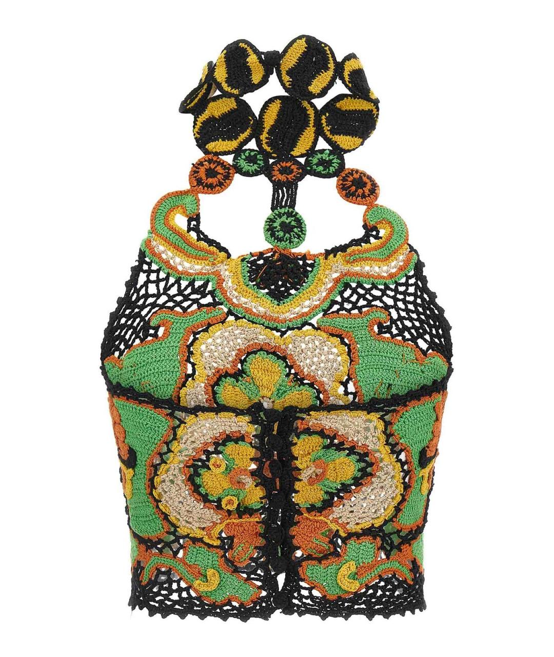 ETRO Мульти хлопковая майка, фото 2