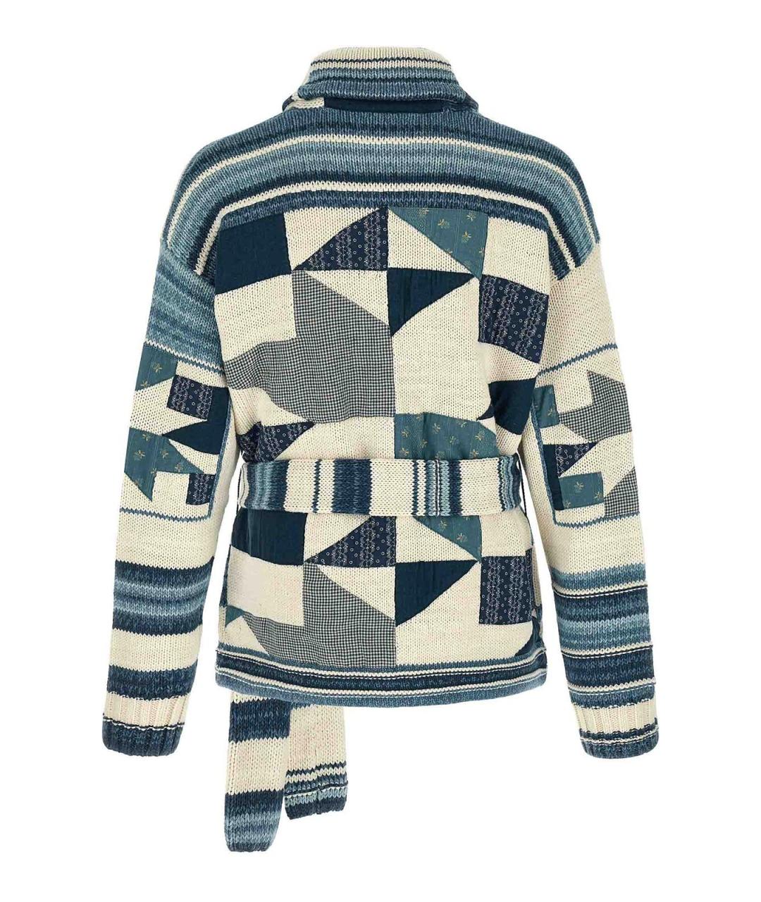 POLO RALPH LAUREN Синий хлопковый кардиган, фото 2