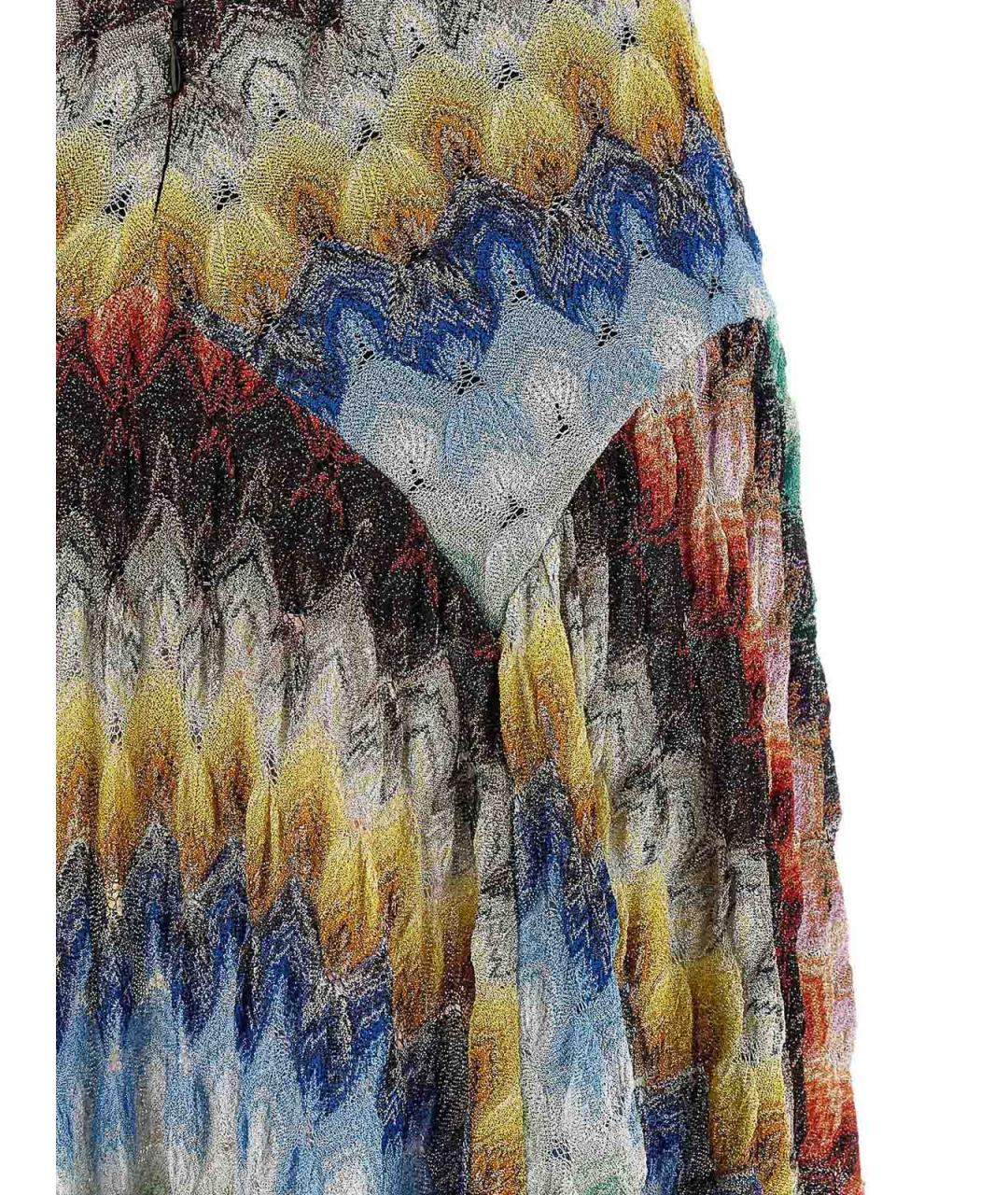 MISSONI Мульти вискозное повседневное платье, фото 4