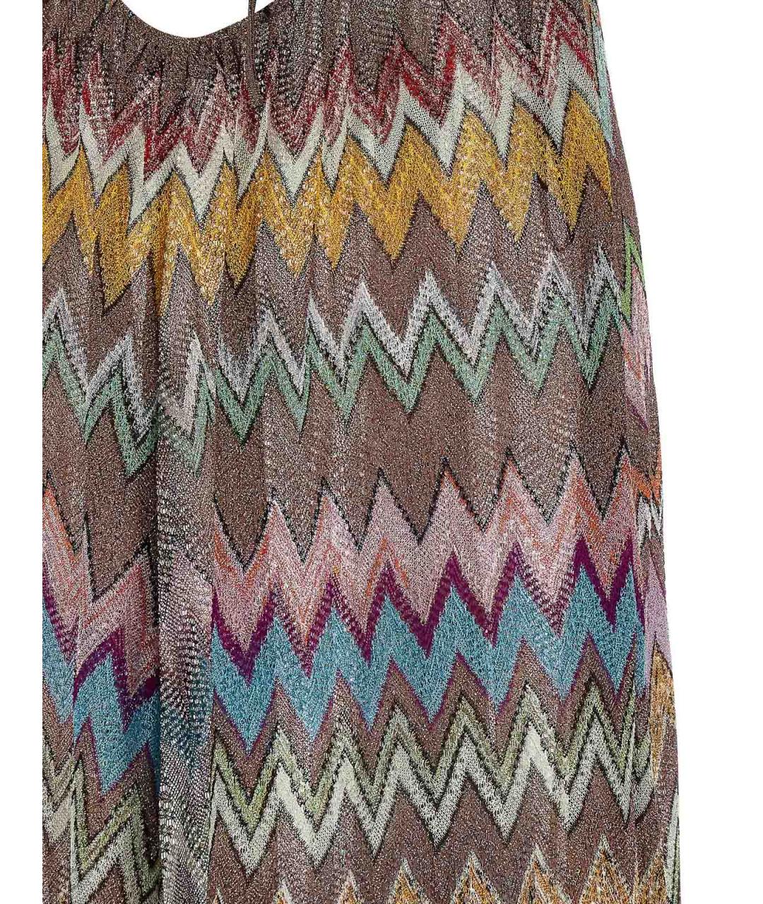 MISSONI Мульти вискозное повседневное платье, фото 4