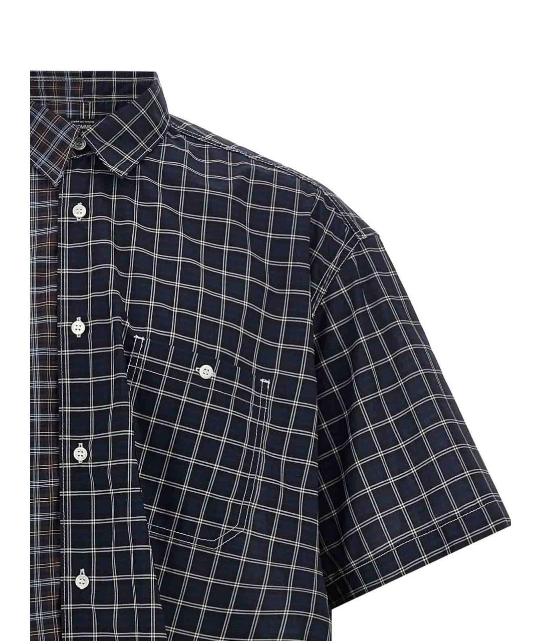 COMME DES GARÇONS HOMME PLUS Мульти хлопковая кэжуал рубашка, фото 3