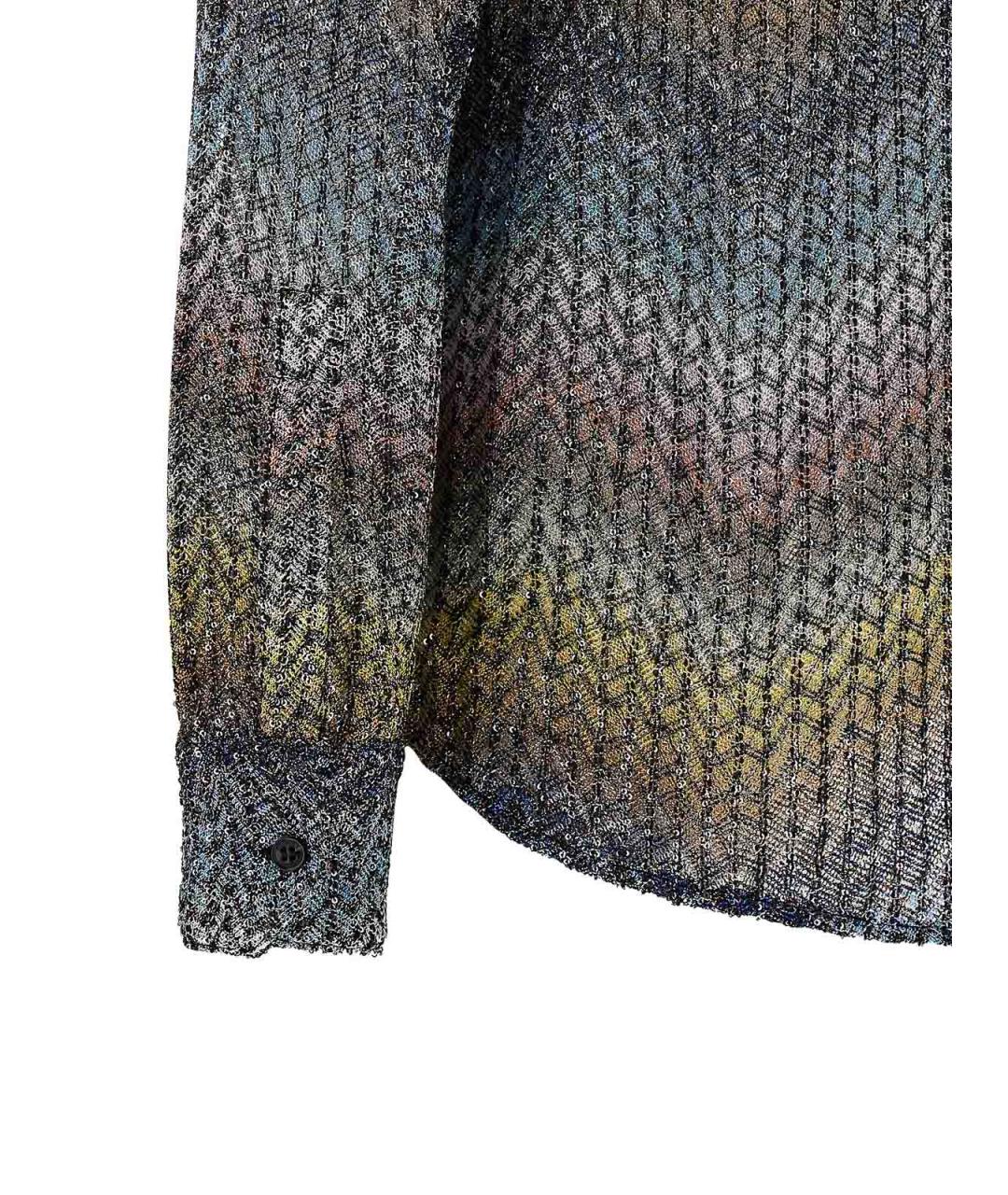 MISSONI Мульти вискозная рубашка, фото 4